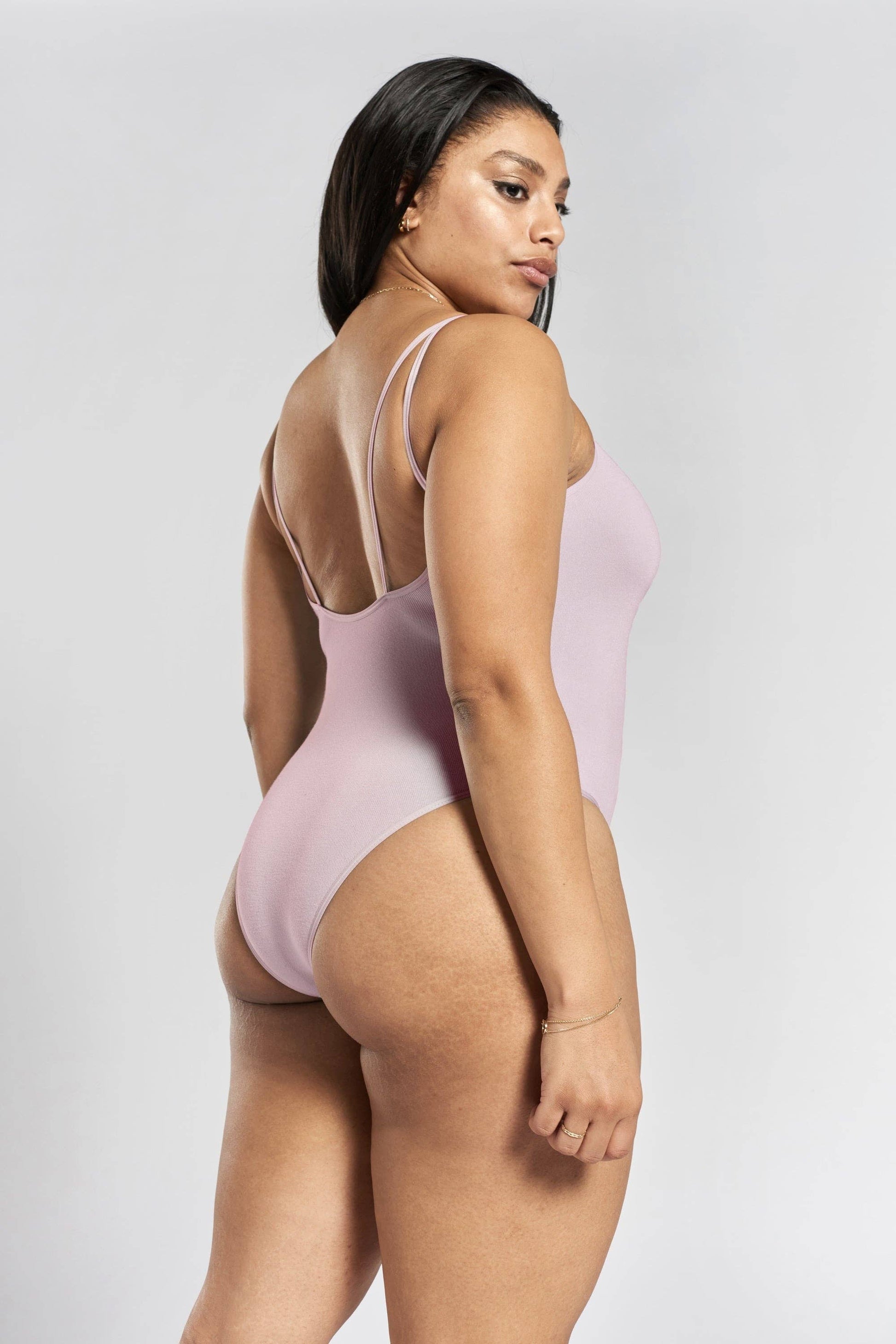 Corea stretch-bamboo seamless bodysuit - Blossom Lilac