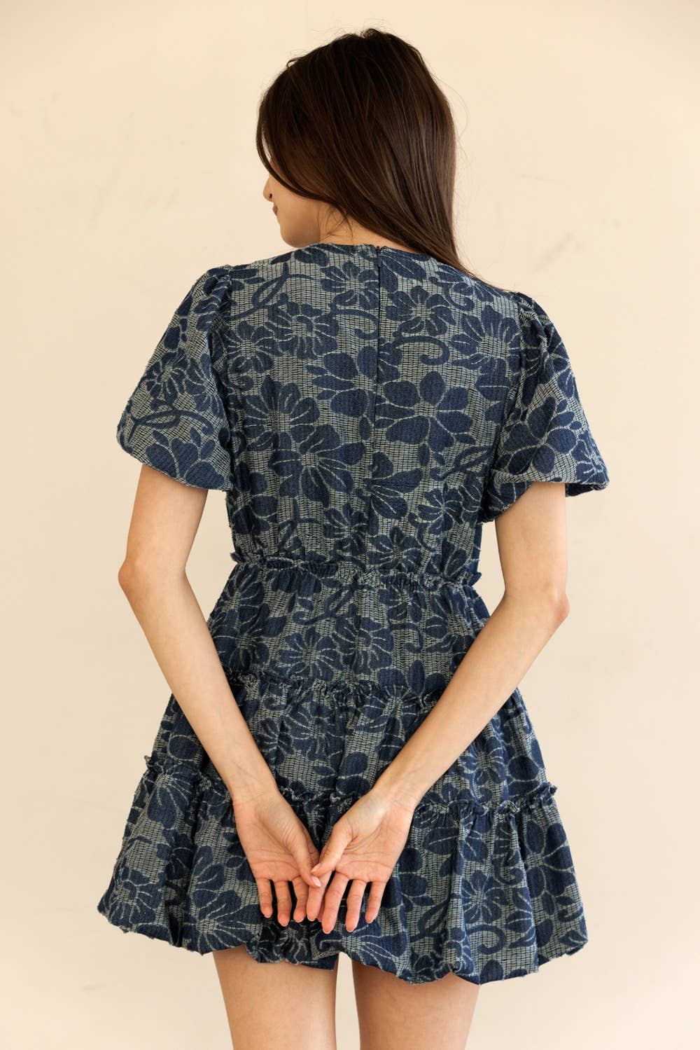 Tiered Ruffle Mini Dress