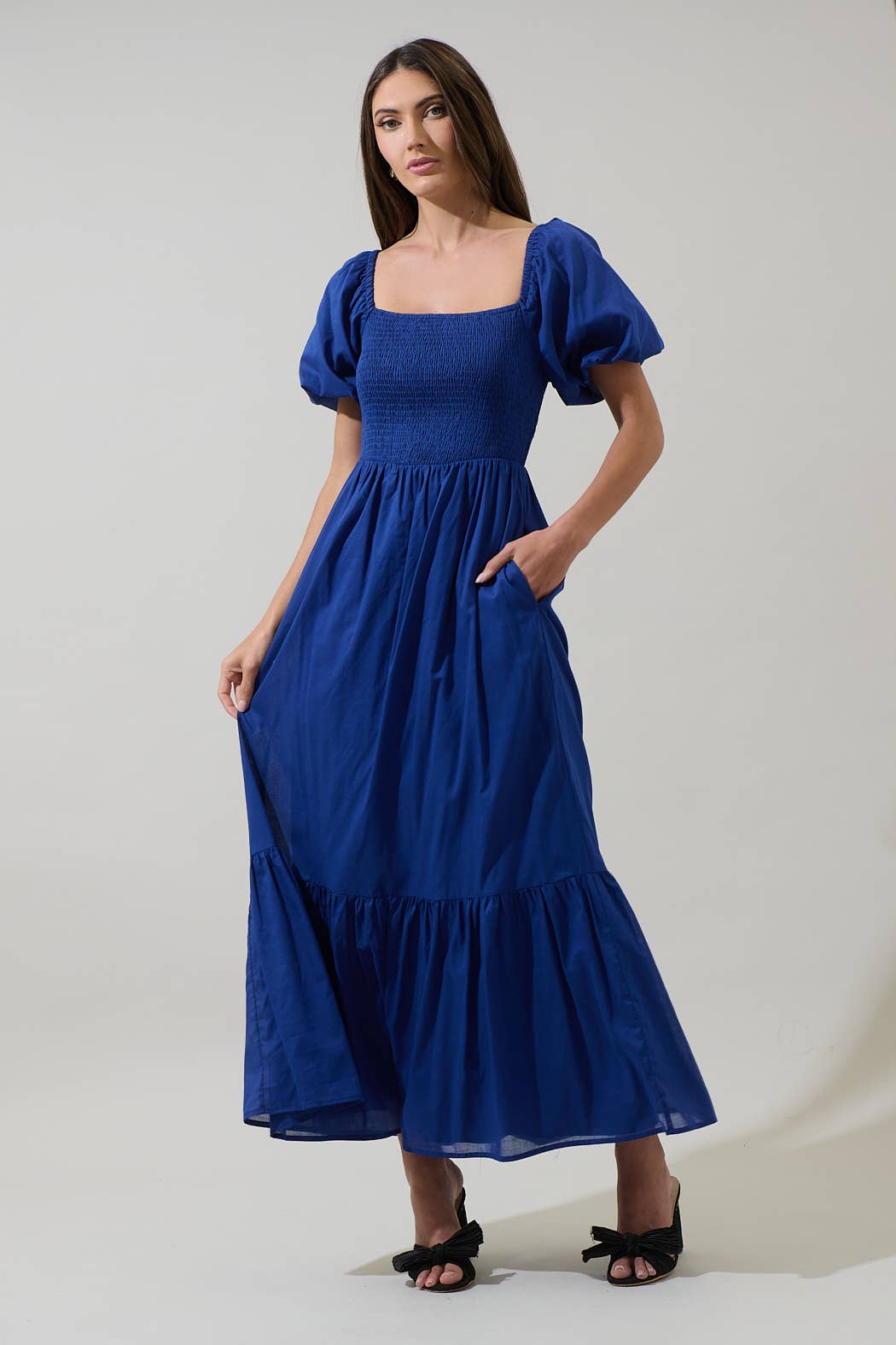 Bluebell Smocked Maxi Dress