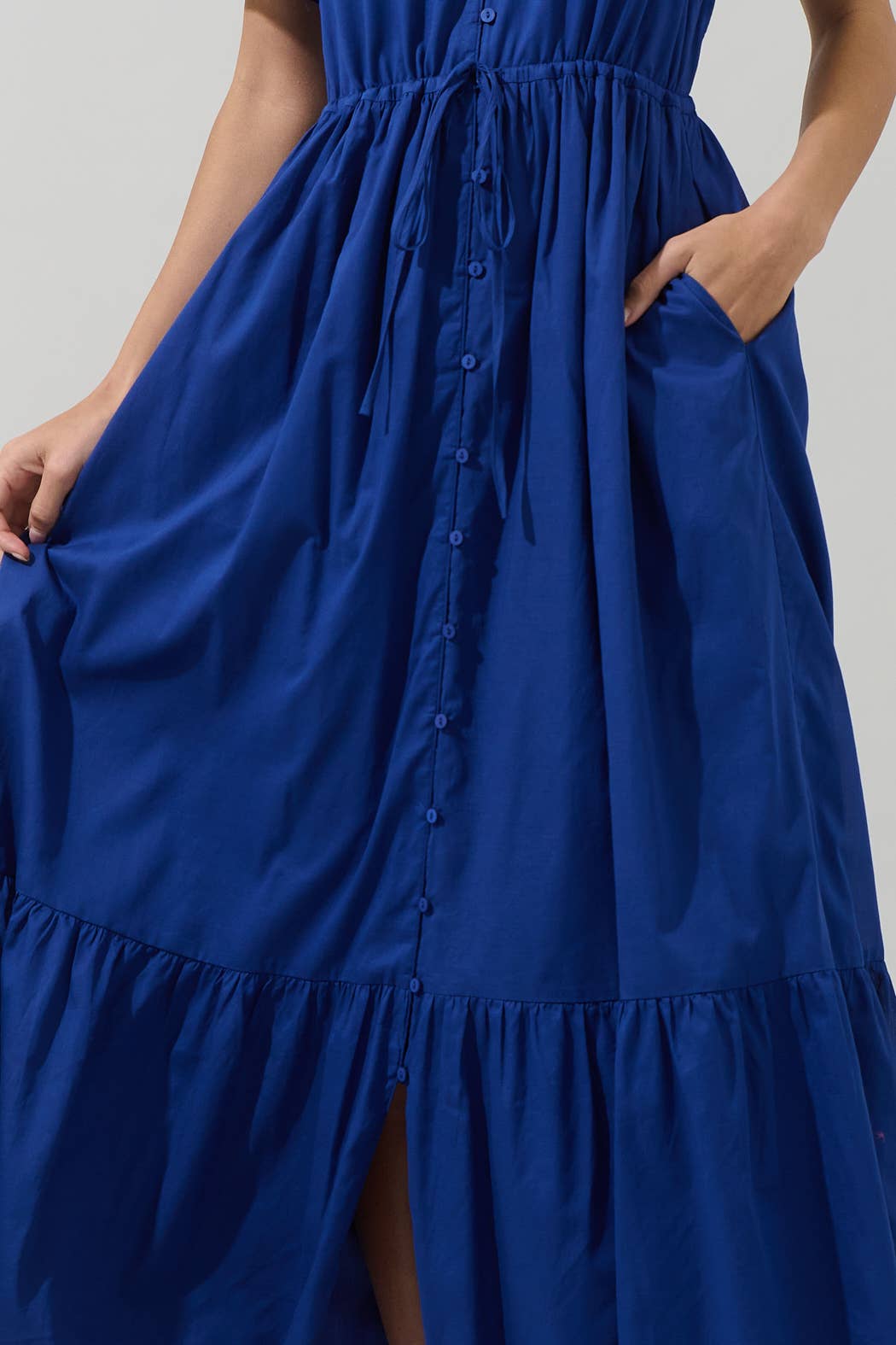 Bluebell Button Down Maxi Dress