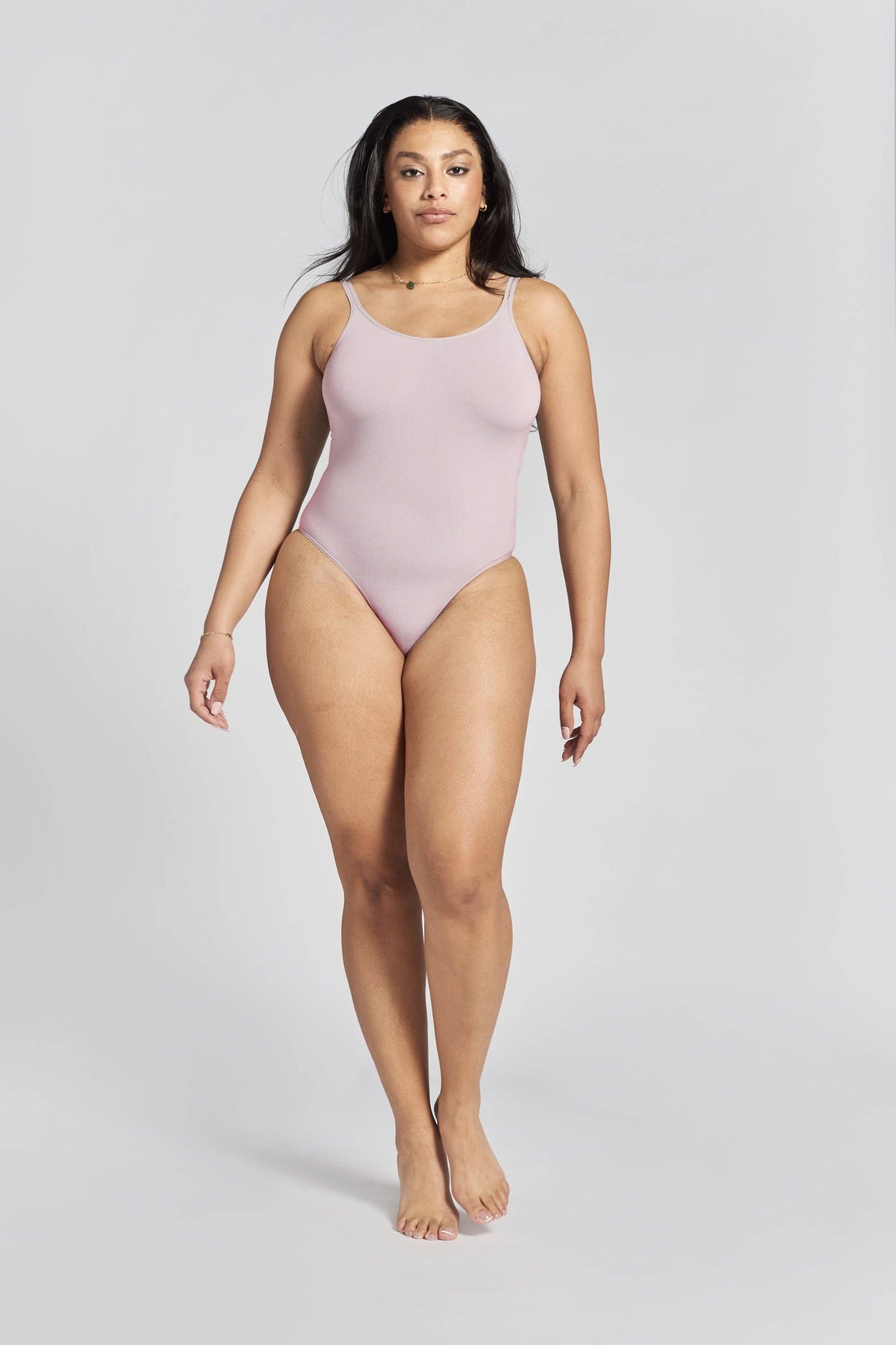 Corea stretch-bamboo seamless bodysuit - Blossom Lilac