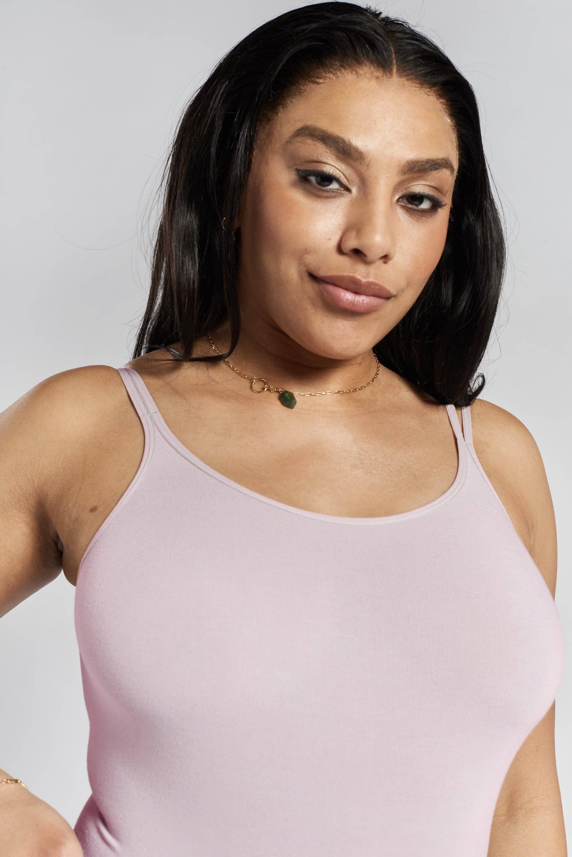 Corea stretch-bamboo seamless bodysuit - Blossom Lilac