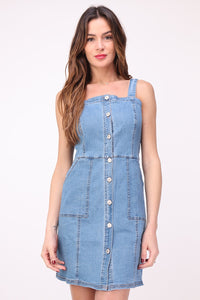 Blue Denim Dress