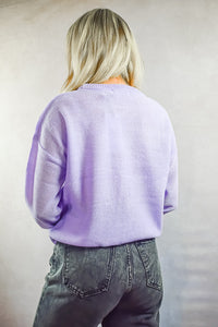 Boxy Fit Long Sleeve Jumper