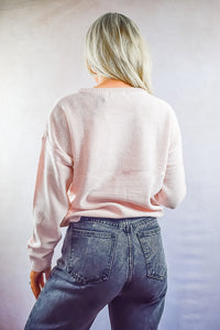 Boxy Fit Long Sleeve Jumper