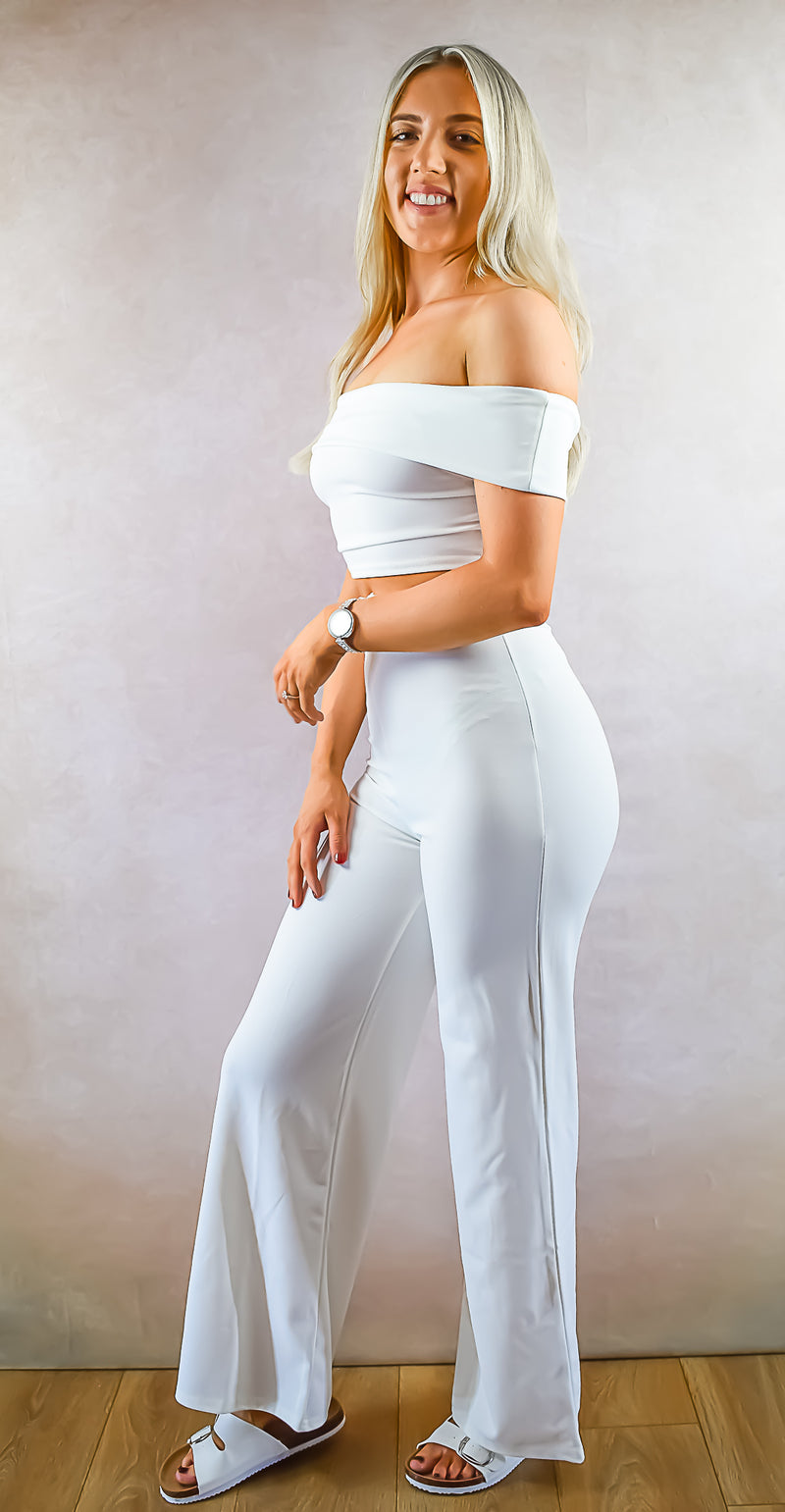 Bardot Top & Button Trouser Co-ord