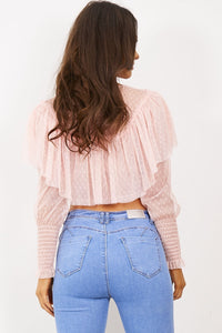 Long Sleeve Crop Top